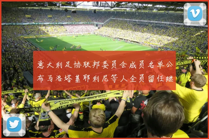 意大利足协联邦委员会成员名单公布马洛塔基耶利尼等人全员留任继续服务